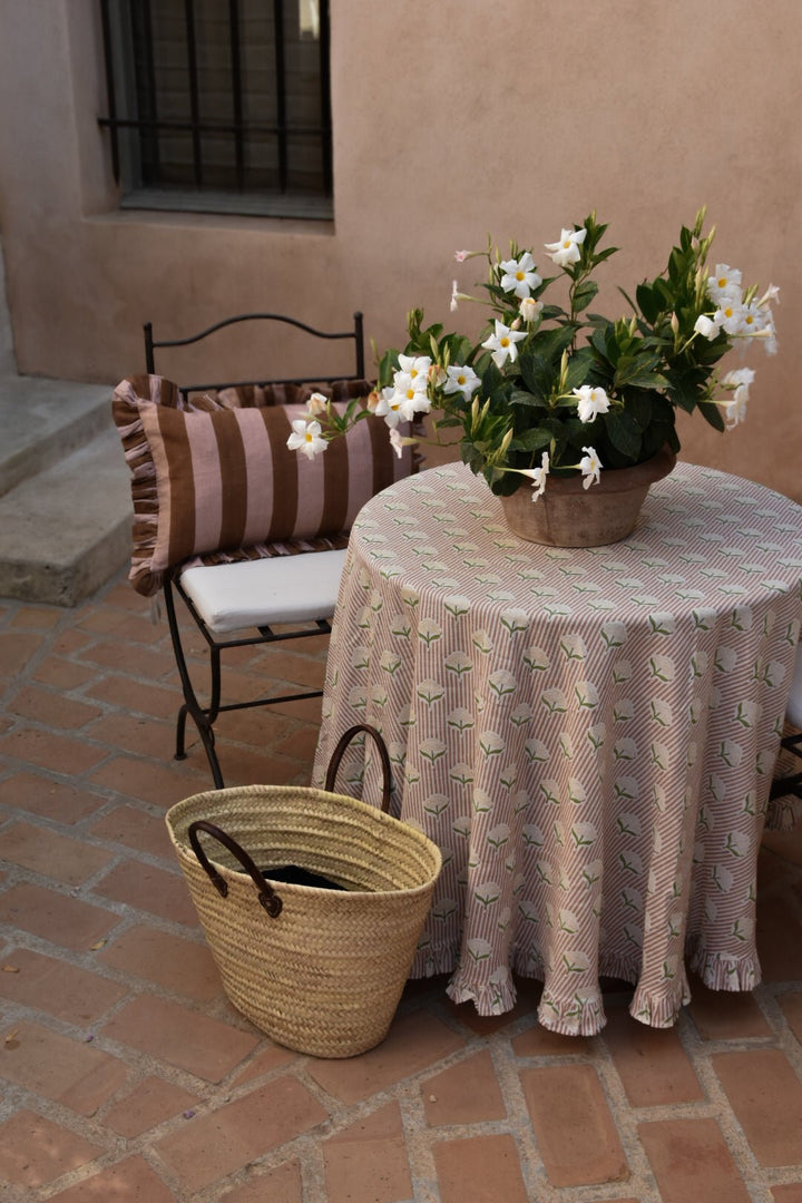 Amber Round Tablecloth | Katel Home