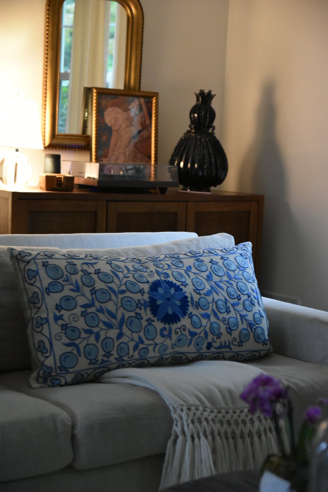 Hand Embroidered Vintage Suzani | Katel Home