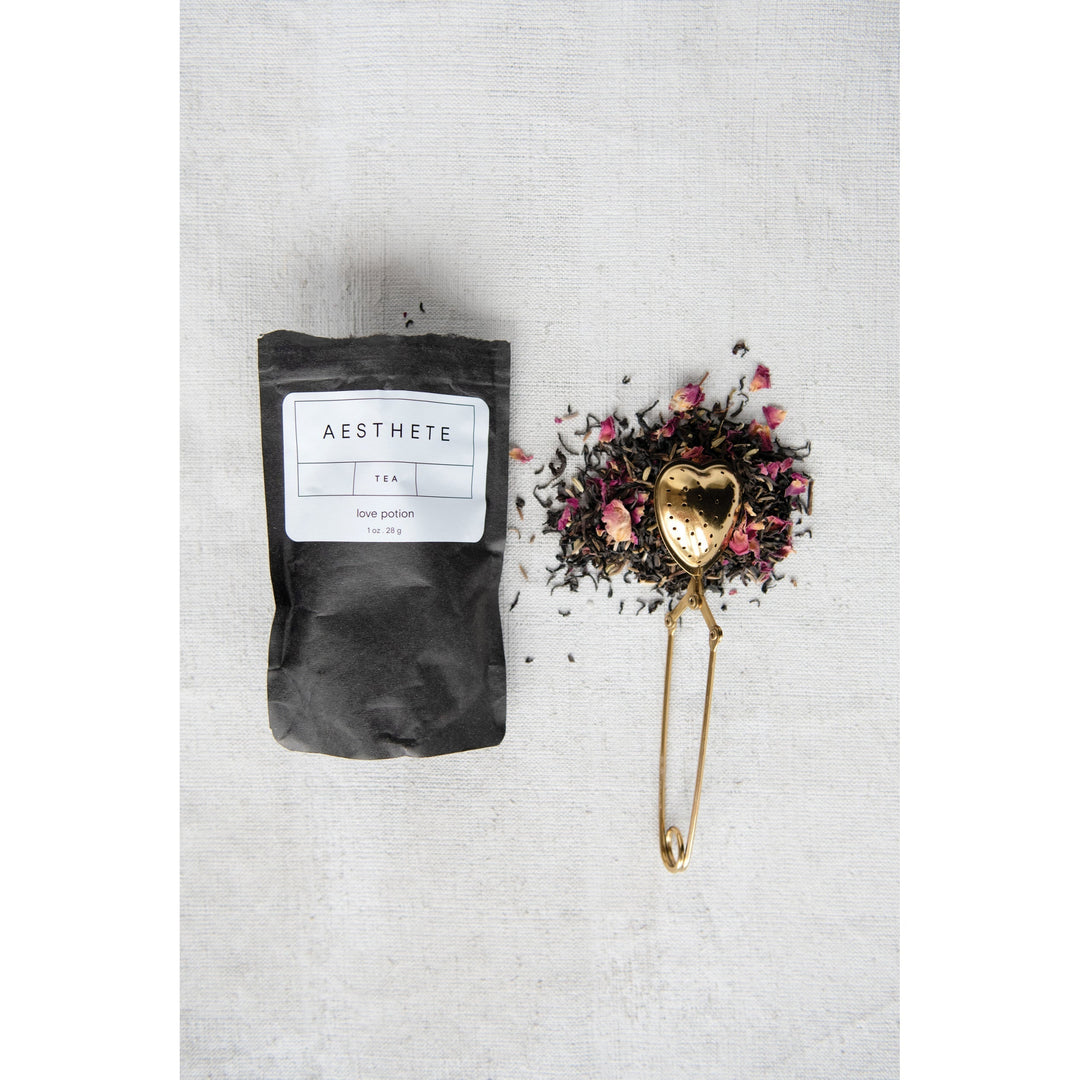 Heart Shaped Loose Tea Strainer | Katel Home