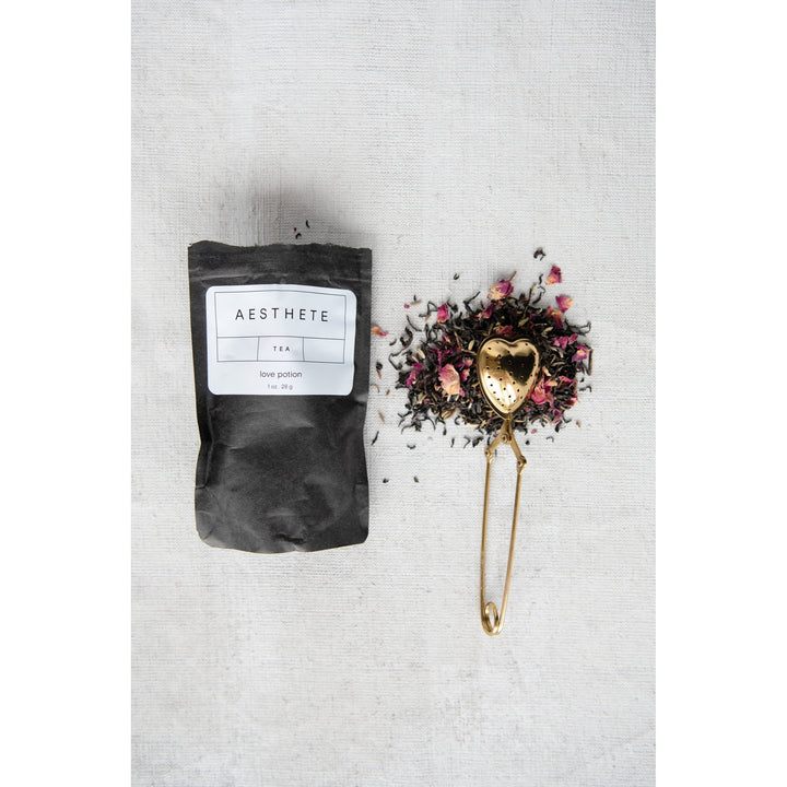 Heart Shaped Loose Tea Strainer | Katel Home