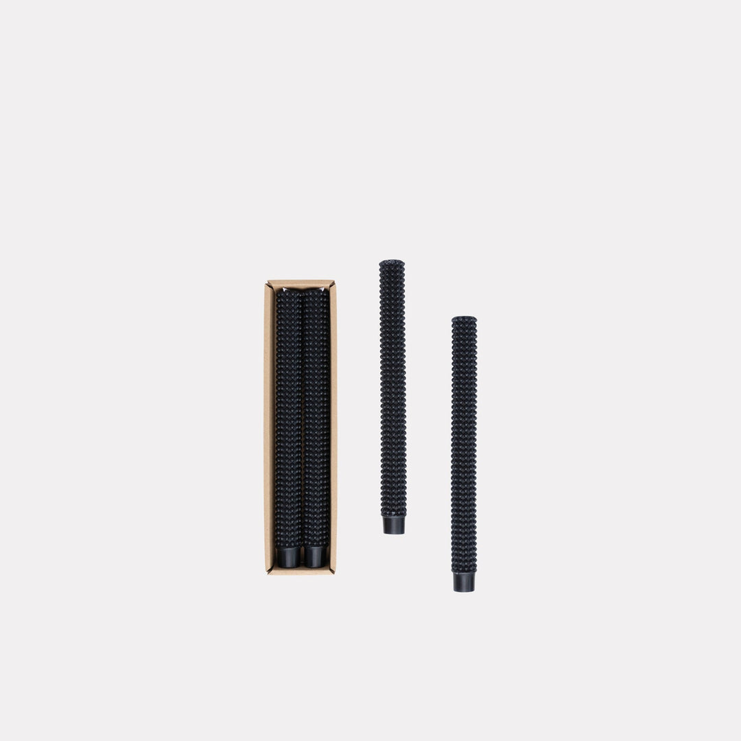Hobnail Taper Candles (Set of Two) | Katel Home