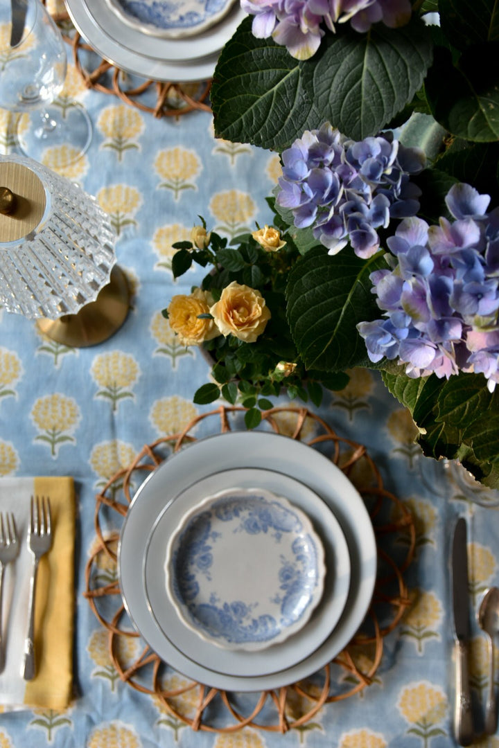 Savannah Rectangle Tablecloth | Katel Home