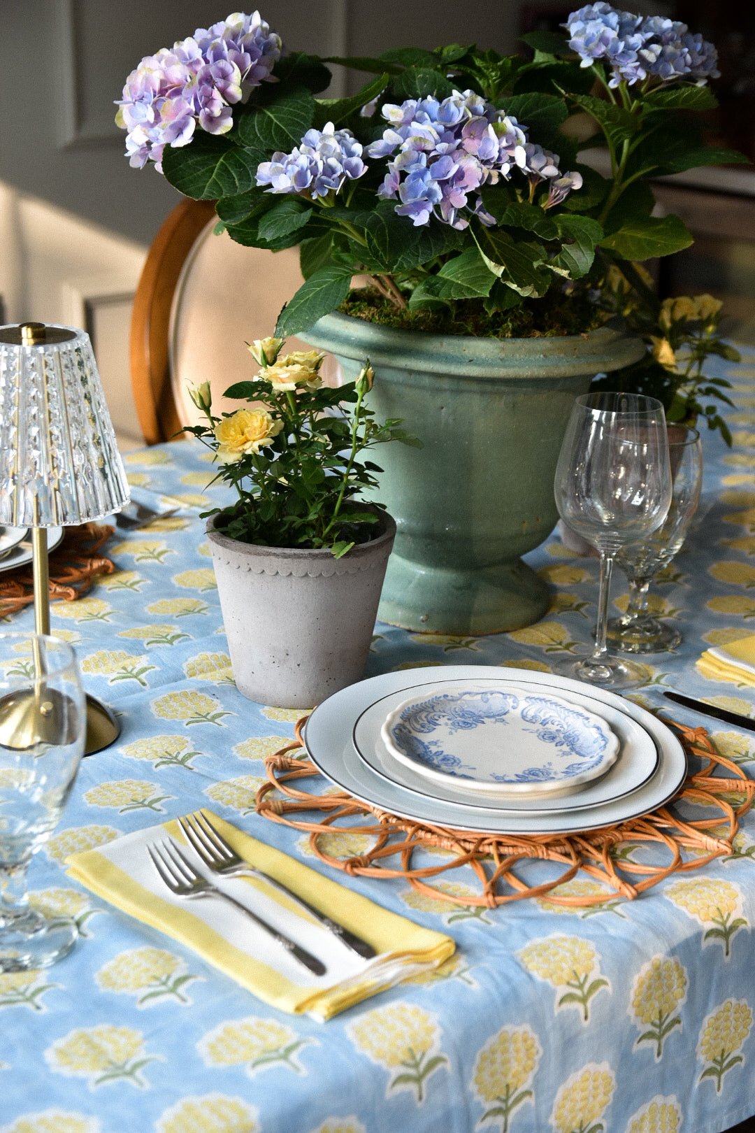 Savannah Rectangle Tablecloth | Katel Home