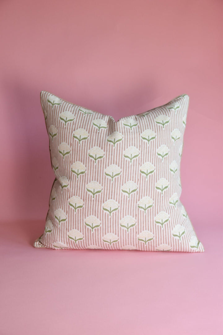 Amber Block Print Pillow | Katel Home