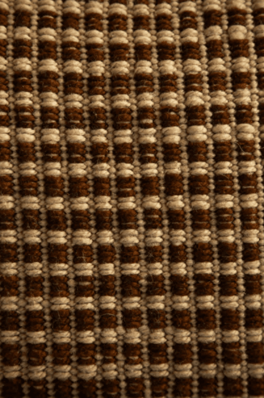 Brown Honeycomb Wool Pillow | Katel Home