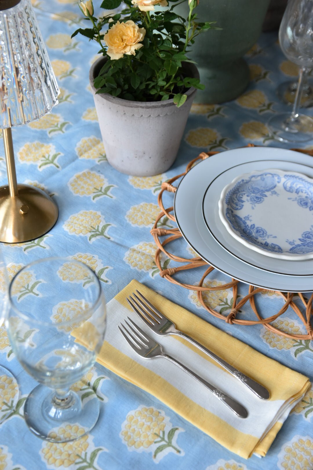 Augusta Striped Napkins | Katel Home