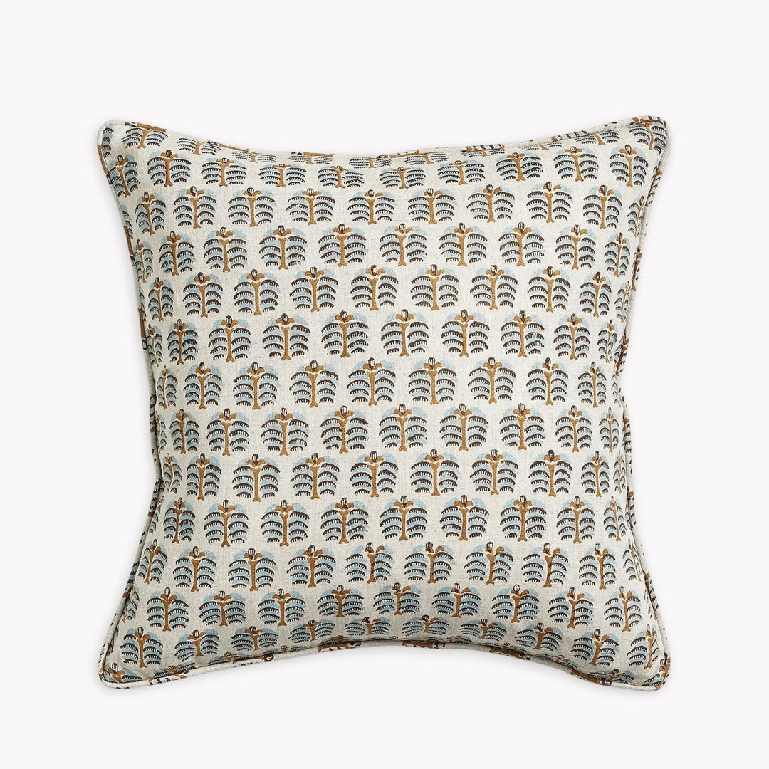 Hera Sahara Block Print Pillow | Katel Home