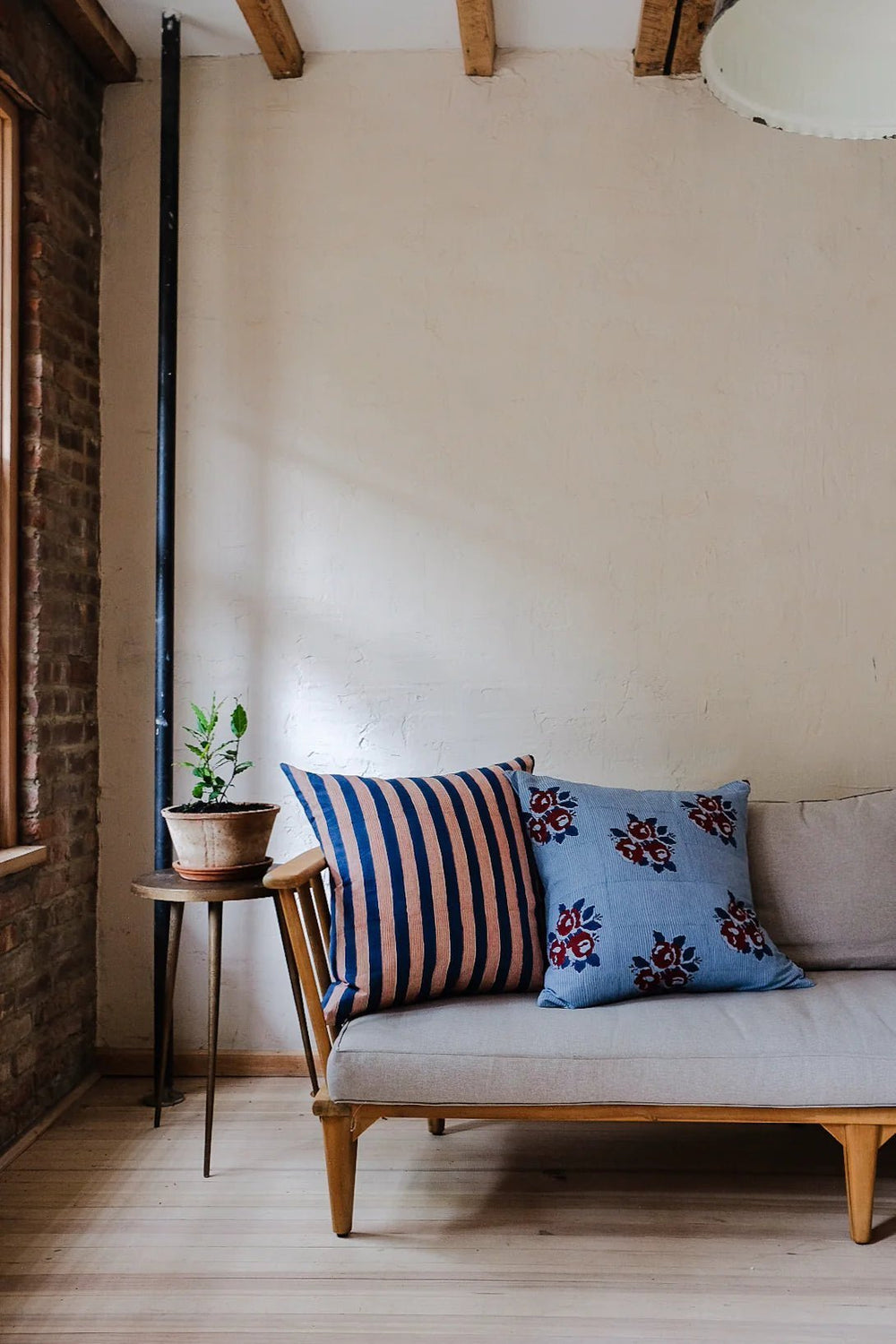 Indu Block Print Pillow | Katel Home