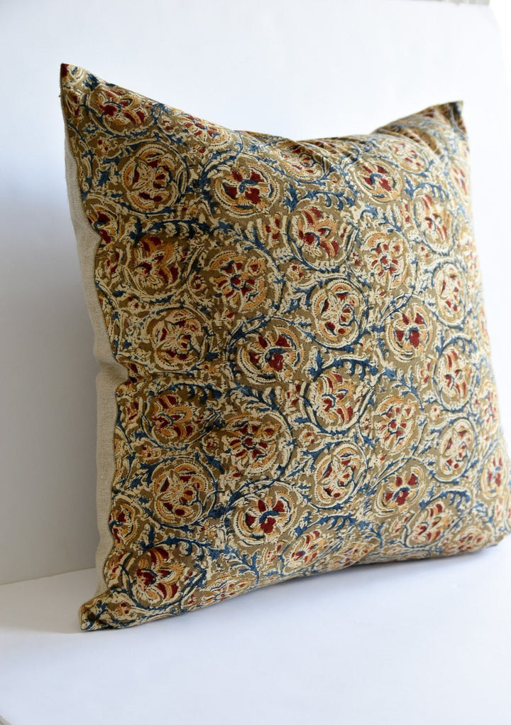 Maribel Block Print Pillow | Katel Home