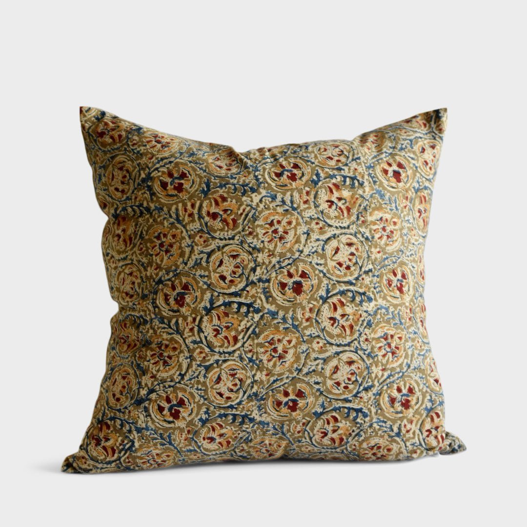 Maribel Block Print Pillow | Katel Home