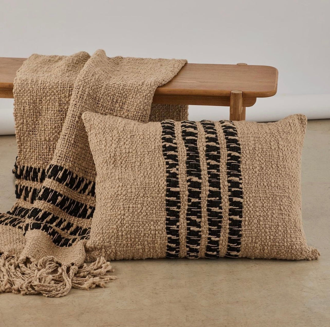 Miel Merino Wool Lumbar | Katel Home