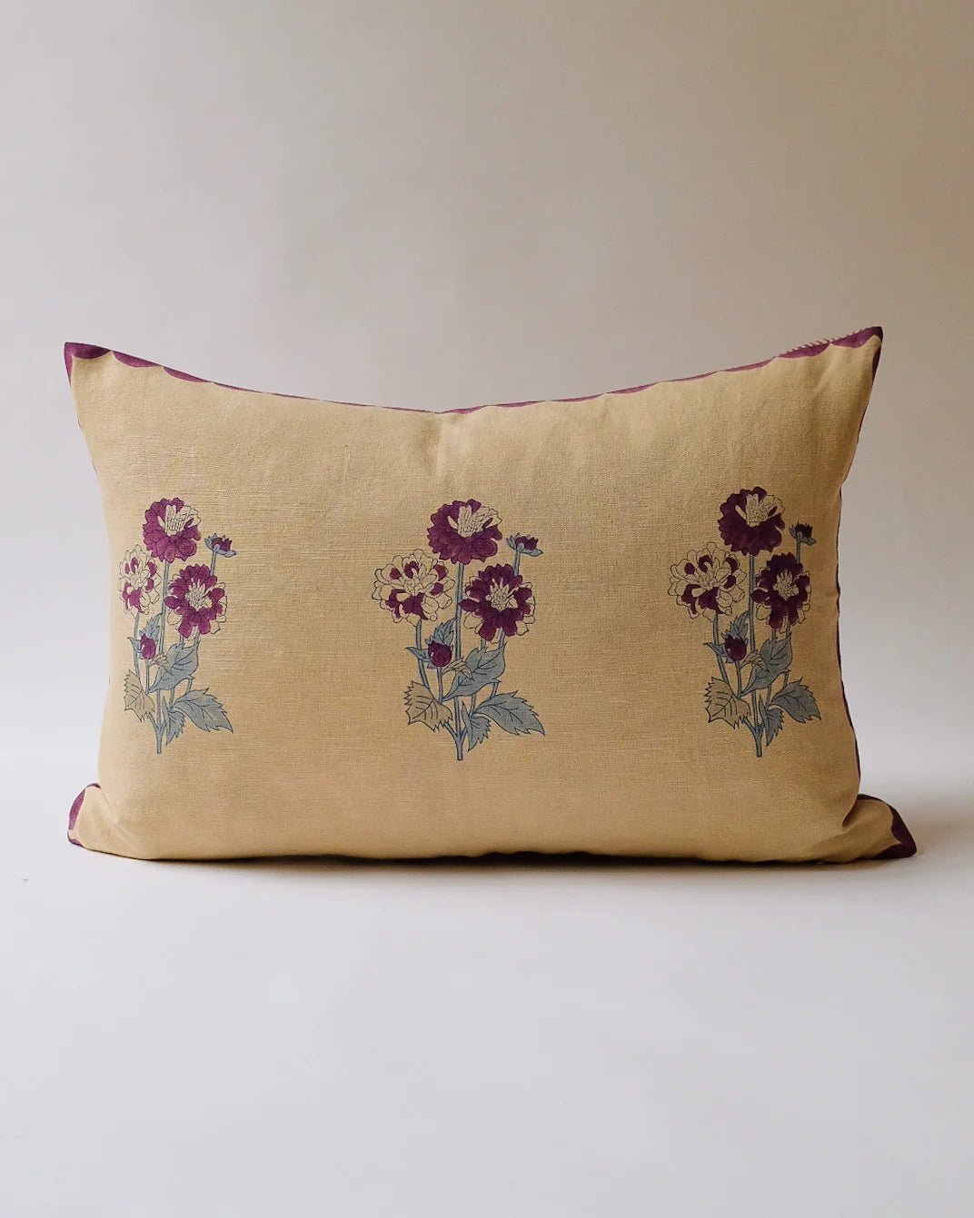 Meera Block Print Pillow | Katel Home
