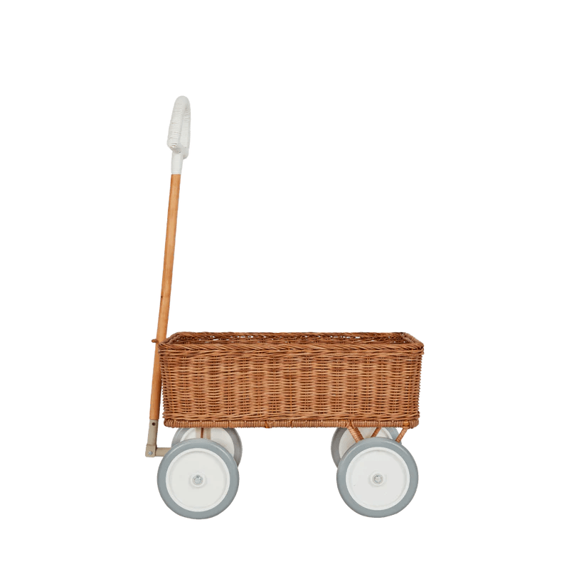 Rattan Wonder Wagon - Natural | Katel Home