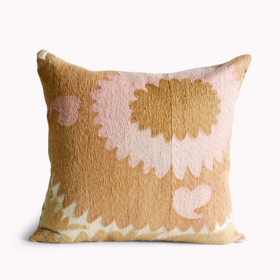 Vintage Embroidered Suzani Pillow | Katel Home