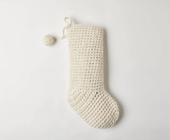 Hand Knitted Stocking- Extra Cozy!-Katel Home